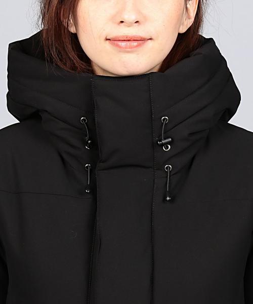 EN ROUTE（アンルート）の「ENR スタンドフードダウンジャケット（ダウンジャケット/コート・レディース・ブラック・2/1）」の15枚目の写真