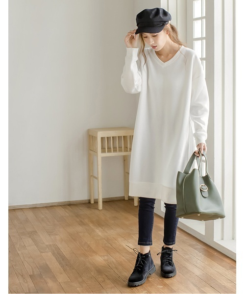 Re:EDIT（リエディ）の「[リエディ]レースアップトレッキング風ショートブーツ[リエディオリジナル]シューズ/ブーツ/ショートブーツ（ブーツ・レディース・ダークブラック/ブラック系その他/ブラウン/グリーン/ネイビー/ブラック/ワイン・SMALL/LARGE/MEDIUM/X-LARGE）」の19枚目の写真