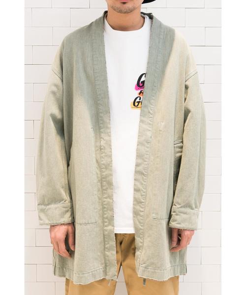 UNITED ARROWS & SONS（ユナイテッドアローズアンドサンズ）の「UNITED ARROWS & SONS（ユナイテッドアローズ＆サンズ）LONG TOMMY SHIRT（その他アウター・メンズ・オリーブ・SMALL/LARGE/MEDIUM）」の5枚目の写真