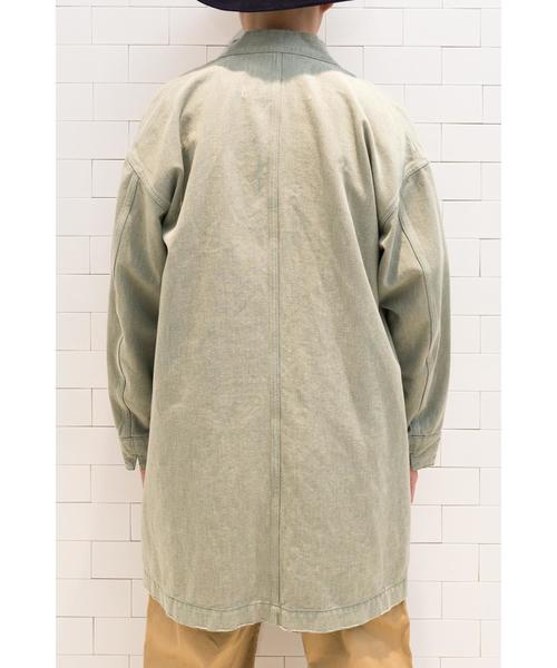 UNITED ARROWS & SONS（ユナイテッドアローズアンドサンズ）の「UNITED ARROWS & SONS（ユナイテッドアローズ＆サンズ）LONG TOMMY SHIRT（その他アウター・メンズ・オリーブ・SMALL/LARGE/MEDIUM）」の6枚目の写真