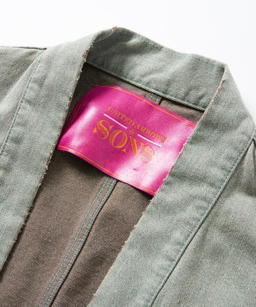 UNITED ARROWS & SONS（ユナイテッドアローズアンドサンズ）の「UNITED ARROWS & SONS（ユナイテッドアローズ＆サンズ）LONG TOMMY SHIRT（その他アウター・メンズ・オリーブ・SMALL/LARGE/MEDIUM）」の3枚目の写真