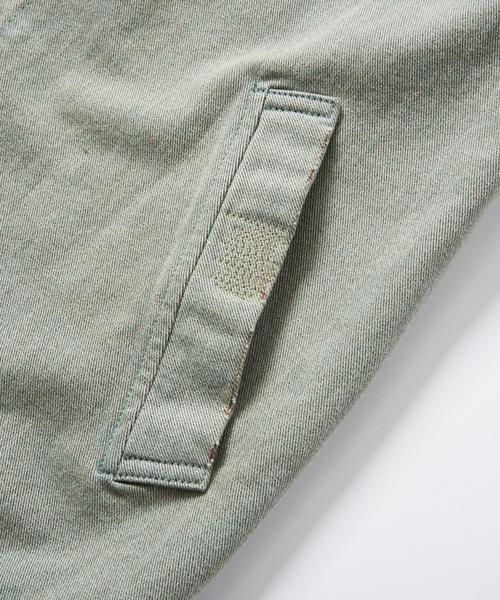 UNITED ARROWS & SONS（ユナイテッドアローズアンドサンズ）の「UNITED ARROWS & SONS（ユナイテッドアローズ＆サンズ）LONG TOMMY SHIRT（その他アウター・メンズ・オリーブ・SMALL/LARGE/MEDIUM）」の4枚目の写真