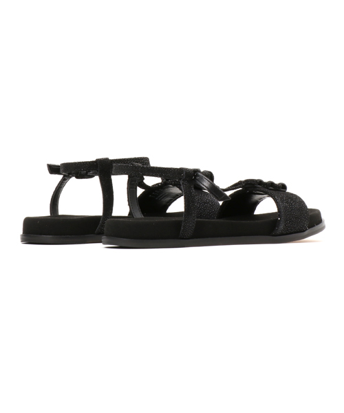 Clarks(クラークス)の「Agean Cool / エイジアンクール (ブラックインタレスト)(サンダル・レディース・ブラック・5/7/3.5/5.5/4.5/6/3/4/6.5)」の4枚目の写真