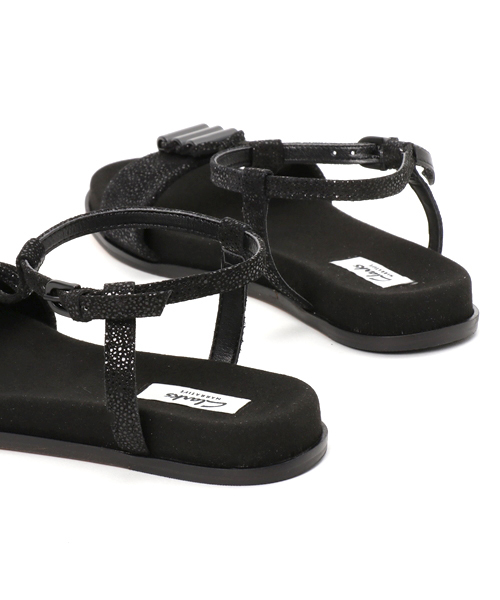 Clarks(クラークス)の「Agean Cool / エイジアンクール (ブラックインタレスト)(サンダル・レディース・ブラック・5/7/3.5/5.5/4.5/6/3/4/6.5)」の7枚目の写真