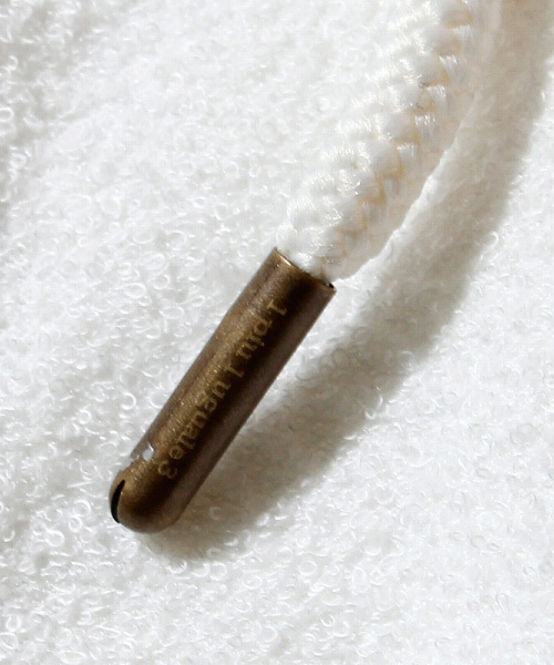 1PIU1UGUALE3 RELAX (ウノピゥウノウグァーレトレ リラックス)の「1PIU1UGUALE3 RELAX(ウノピゥウノウグァーレトレ)パイルフードパーカ(パーカー・メンズ・ホワイト/ブラック×ホワイト/ネイビー/ブラック/グレー・SMALL/MEDIUM/LARGE/X-LARGE/XX-LARGE)」の10枚目の写真