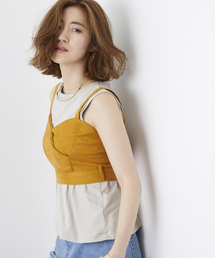 STUDIOUS | STUDIOUS ラケットリボンビスチェ(キャミソール)