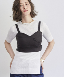 STUDIOUS | STUDIOUS ラケットリボンビスチェ(キャミソール)