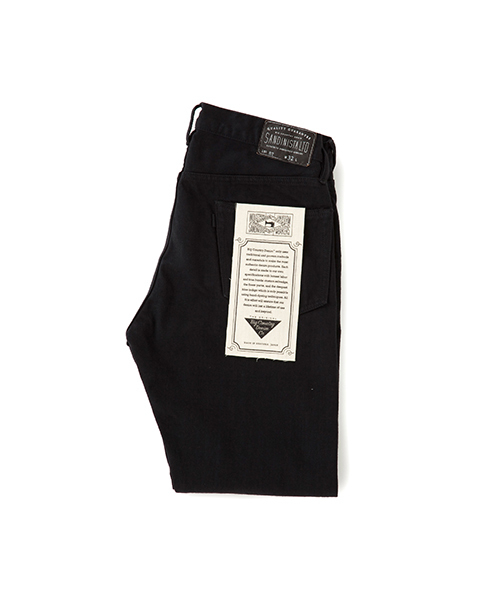 Sandinista(サンディニスタ)の「B.C. Black Denim Pants - Straight / ブラックデニムパンツ - ストレート(デニムパンツ・メンズ・ブラック・30inch/34inch/32inch)」の15枚目の写真