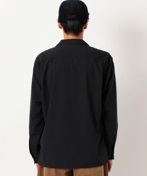 green label relaxing（グリーンレーベルリラクシング）の「CM ストレッチ タイプライター オープンカラー シャツ ◆（シャツ/ブラウス・メンズ・ベージュ/ロイヤルブルー/ダークブラウン/オリーブ/ネイビー・MEDIUM/LARGE/SMALL）」の12枚目の写真