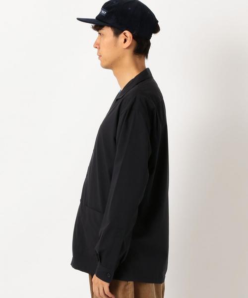 green label relaxing（グリーンレーベルリラクシング）の「CM ストレッチ タイプライター オープンカラー シャツ ◆（シャツ/ブラウス・メンズ・ベージュ/ロイヤルブルー/ダークブラウン/オリーブ/ネイビー・MEDIUM/LARGE/SMALL）」の19枚目の写真