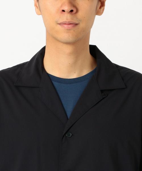 green label relaxing（グリーンレーベルリラクシング）の「CM ストレッチ タイプライター オープンカラー シャツ ◆（シャツ/ブラウス・メンズ・ベージュ/ロイヤルブルー/ダークブラウン/オリーブ/ネイビー・MEDIUM/LARGE/SMALL）」の21枚目の写真