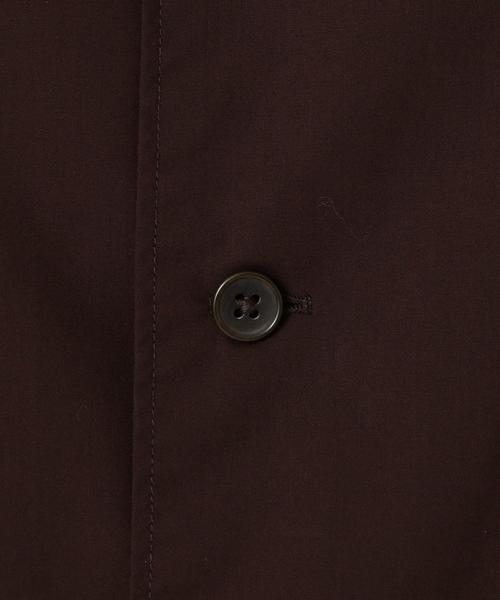 green label relaxing（グリーンレーベルリラクシング）の「CM ストレッチ タイプライター オープンカラー シャツ ◆（シャツ/ブラウス・メンズ・ベージュ/ロイヤルブルー/ダークブラウン/オリーブ/ネイビー・MEDIUM/LARGE/SMALL）」の17枚目の写真