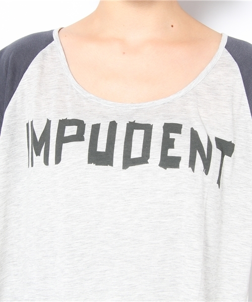 Kastane（カスタネ）の「IMPUDENTラグランT（Tシャツ/カットソー・レディース・ダークブルー/マスタード/レッド・FREE）」の5枚目の写真