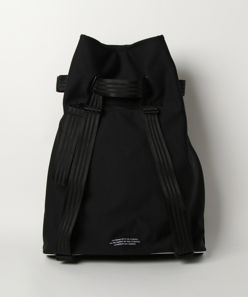 adidas（アディダス）の「オリジナルス サックバック [SEASACK]（バックパック/リュック・レディース・ブラック・FREE）」の2枚目の写真