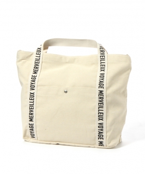 GLOBAL WORK（グローバルワーク）の「CVS2WAYトート/785050（トートバッグ・メンズ・カーキ/ホワイト/ブラック・FREE）」の12枚目の写真