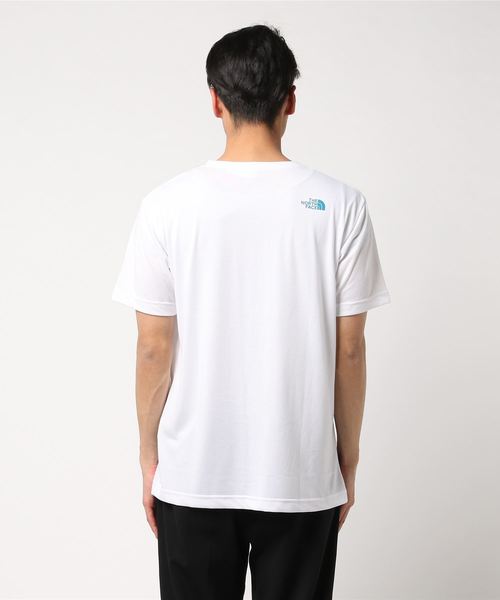 THE NORTH FACE（ザノースフェイス）の「THE NORTH FACE (ザノースフェイス) S/S Colorful Logo Tee S/S カラフルロゴTシャツ（Tシャツ/カットソー・メンズ・ホワイト/ネイビー・SMALL/MEDIUM/LARGE/X-LARGE）」の5枚目の写真