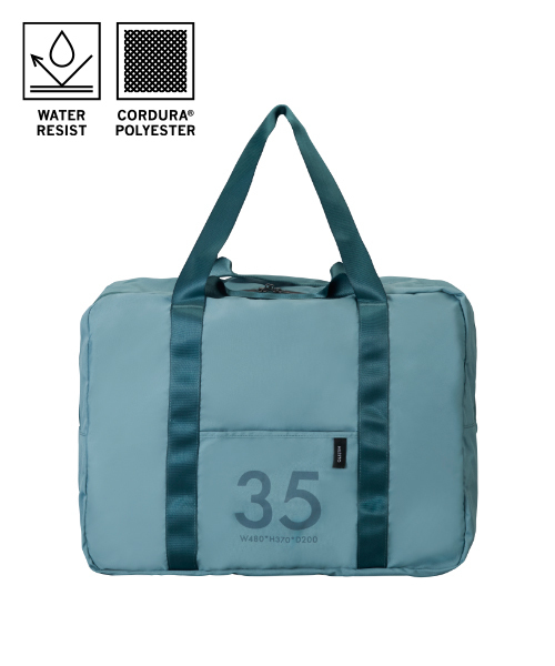 TRAVEL SHOP MILESTO(トラベルショップミレスト)の「MILESTO ミレスト UTILITY ポケッタブル ボストンバッグ 35L(ボストンバッグ・メンズ・ブラック/ネイビー/レッド/オレンジ/ブルーグレー/グレー/グリーン/コーラルピンク・フリ-)」の4枚目の写真