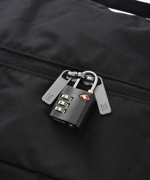 TRAVEL SHOP MILESTO(トラベルショップミレスト)の「MILESTO ミレスト UTILITY ポケッタブル ボストンバッグ 35L(ボストンバッグ・メンズ・ブラック/ネイビー/レッド/オレンジ/ブルーグレー/グレー/グリーン/コーラルピンク・フリ-)」の12枚目の写真