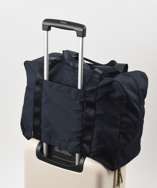 TRAVEL SHOP MILESTO(トラベルショップミレスト)の「MILESTO ミレスト UTILITY ポケッタブル ボストンバッグ 35L(ボストンバッグ・メンズ・ブラック/ネイビー/レッド/オレンジ/ブルーグレー/グレー/グリーン/コーラルピンク・フリ-)」の13枚目の写真