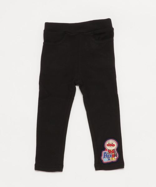 ANPANMAN KIDS COLLECTION(アンパンマンキッズコレクション)の「【アンパンマン】のびのびスーパーストレッチ素材 ストレートパンツ(パンツ)」|ブラック