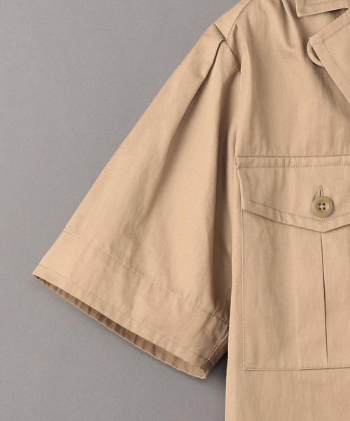 6（ロク）の「＜6(ROKU)＞PATCH POKET SHIRT/シャツ（シャツ