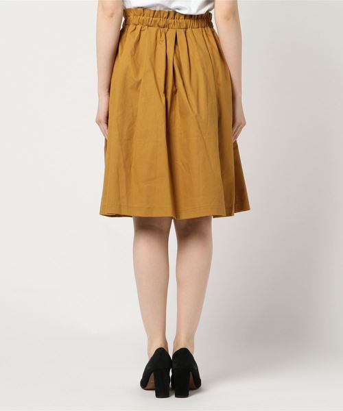 archives（アルシーヴ）の「ドロストストッパースカート（スカート・レディース・オフホワイト/ベージュ/キャメル・MEDIUM）」の5枚目の写真