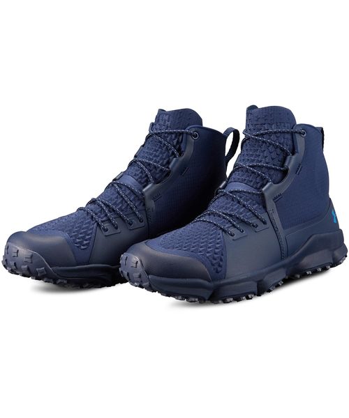 UNDER ARMOUR(アンダーアーマー)の「メンズ アウトドアシューズ / スピードフィット2.0Mid(スニーカー・メンズ・ブラック/アイボリー/ネイビー・26.0/26.5/27.0/27.5/28.0/28.5/29.0/30.0cm)」の8枚目の写真