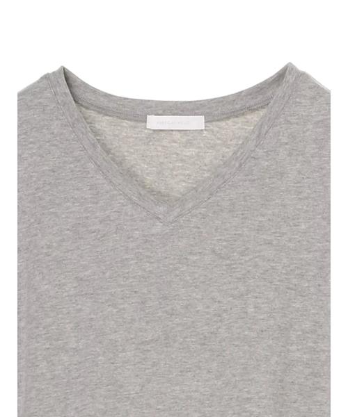 AMERICAN HOLIC（アメリカンホリック）の「・Vネックロールアップ5分袖ワンピース（ワンピース・レディース・ホワイト系その他/ブラック/杢グレー・FREE）」の13枚目の写真