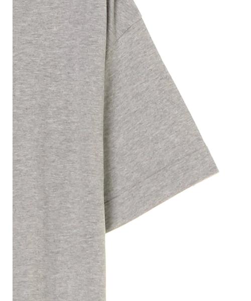 AMERICAN HOLIC（アメリカンホリック）の「・Vネックロールアップ5分袖ワンピース（ワンピース・レディース・ホワイト系その他/ブラック/杢グレー・FREE）」の14枚目の写真