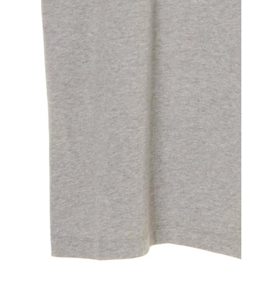 AMERICAN HOLIC（アメリカンホリック）の「・Vネックロールアップ5分袖ワンピース（ワンピース・レディース・ホワイト系その他/ブラック/杢グレー・FREE）」の15枚目の写真