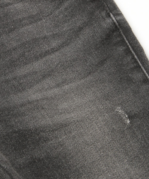 BAYFLOW（ベイフロー）の「[KIDS]スリムスキニーダメージデニム（デニムパンツ・キッズ・サックスブルー/インディゴブルー/チャコール・XX-LARGE/X-LARGE/SMALL/MEDIUM/LARGE）」の11枚目の写真