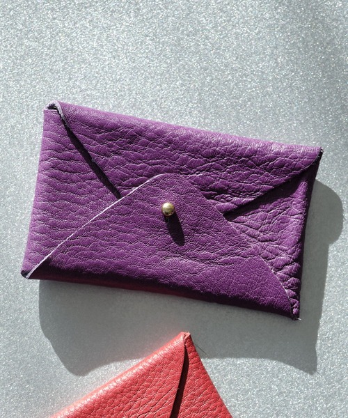 ZAKKA-BOX(ザッカボックス)の「【リアルレザー】カラフルカードケース(カードケース・レディース・ベージュ系その他2/ピンク/イエロー/アイボリー/ベージュ系その他/ピンク系その他/コバルトブルー/ライトブルー/ブラック/パープル/グレー/レッド/シルバー/ダークパープル/ピンク系その他2/グリーン系その他・FREE)」の14枚目の写真