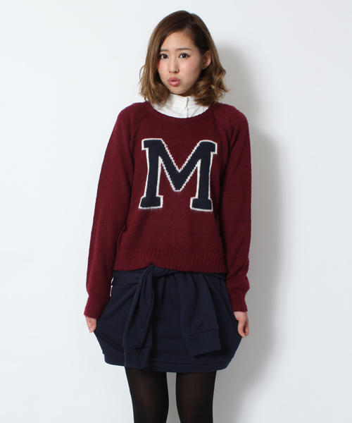 WEGO（ウィゴー）の「WEGO/スリーブベルトスウェットスカート（スカート・レディース・ブラック系その他/杢グレー/オートミール/ネイビー・FREE）」の4枚目の写真