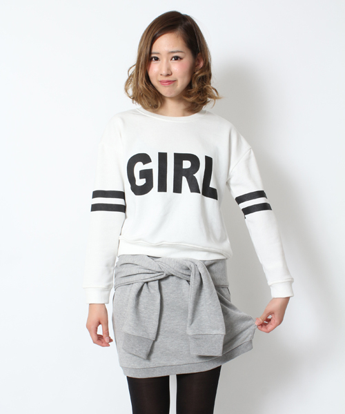 WEGO（ウィゴー）の「WEGO/スリーブベルトスウェットスカート（スカート・レディース・ブラック系その他/杢グレー/オートミール/ネイビー・FREE）」の20枚目の写真