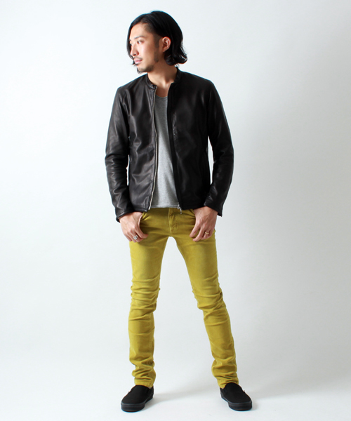 BEAMS（ビームス）の「□Lee / JEGGERS スキニー コーデュロイ（その他パンツ・メンズ・マスタード/ブルー・X-SMALL/SMALL/MEDIUM/LARGE）」の4枚目の写真