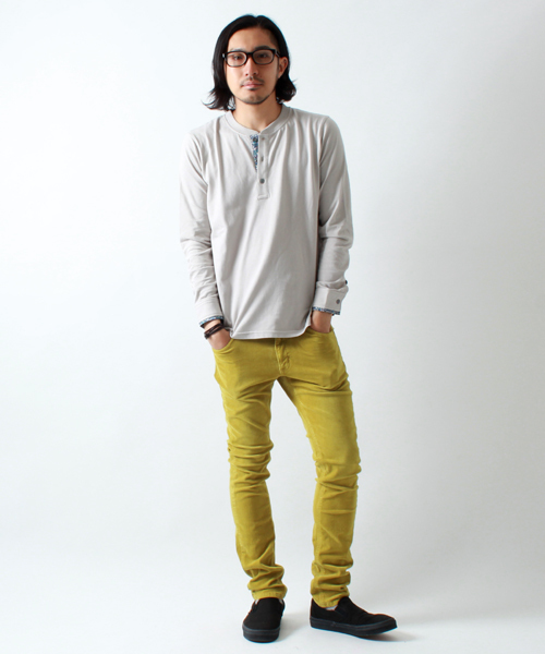 BEAMS（ビームス）の「□Lee / JEGGERS スキニー コーデュロイ（その他パンツ・メンズ・マスタード/ブルー・X-SMALL/SMALL/MEDIUM/LARGE）」の7枚目の写真