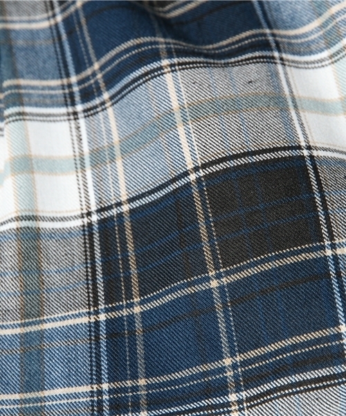 CIAOPANIC（チャオパニック）の「【Ciaopanic】チェックテーパードPT（スラックス・レディース・ネイビー/カーキ・FREE）」の6枚目の写真