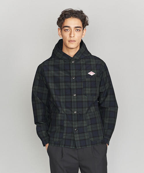 DANTON（ダントン）の「【別注】 ＜DANTON＞ HOOD JKT BW/アウター 