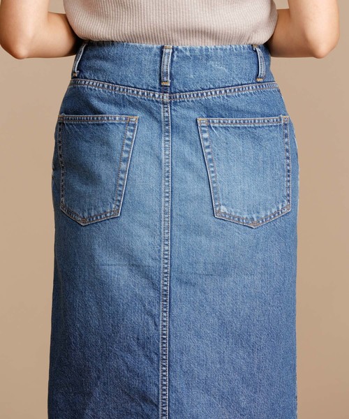 Munich（ミューニック）の「10ozデニムタイトロングスカート（デニムスカート・レディース・ブルー/ネイビー・XS/S/M）」の12枚目の写真