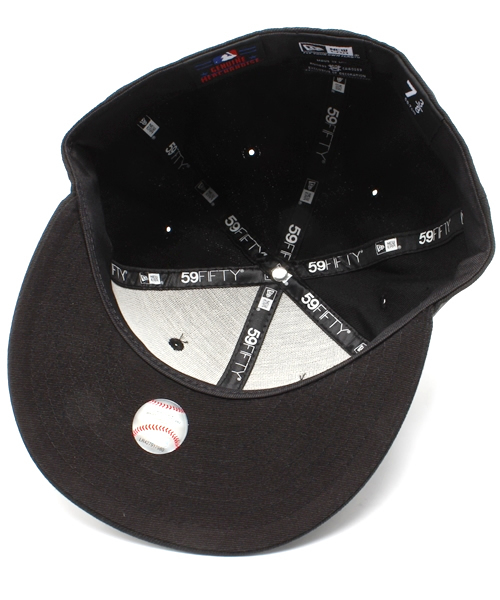 NEW ERA（ニューエラ）の「WEGO/59FIFTY NY YANKEES（キャップ・メンズ・ブラック・MEDIUM/LARGE/SMALL）」の3枚目の写真