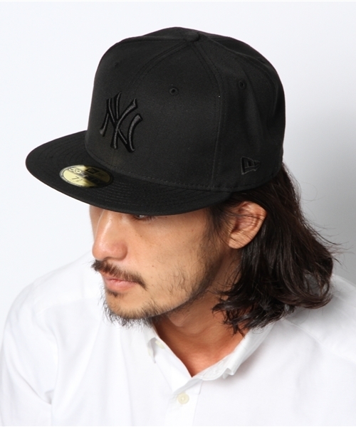 NEW ERA（ニューエラ）の「WEGO/59FIFTY NY YANKEES（キャップ・メンズ・ブラック・MEDIUM/LARGE/SMALL）」の6枚目の写真