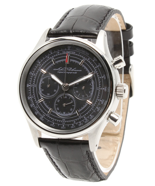 NANO universe（ナノユニバース）の「Classical Chronograph（アナログ腕時計・メンズ・シルバー/ゴールド/ブラック・FREE）」の12枚目の写真