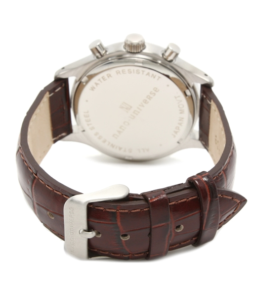 NANO universe（ナノユニバース）の「Classical Chronograph（アナログ腕時計・メンズ・シルバー/ゴールド/ブラック・FREE）」の8枚目の写真