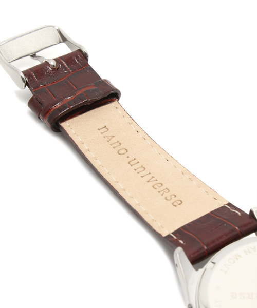 NANO universe（ナノユニバース）の「Classical Chronograph（アナログ腕時計・メンズ・シルバー/ゴールド/ブラック・FREE）」の10枚目の写真