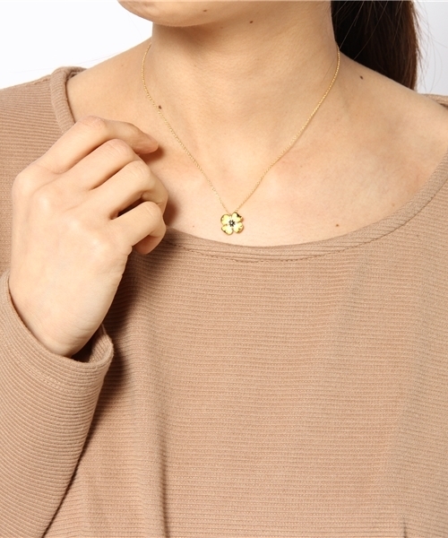 Khaju（カージュ）の「casselini:フラワーセットアクセ（ネックレス・レディース・イエロー/ライトブルー/ラベンダー・ONE SIZE）」の10枚目の写真