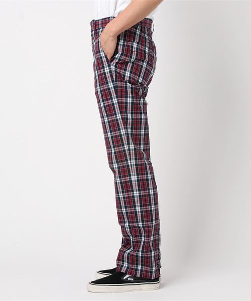 SHIPS(シップス)の「SHIPS×BARRY BRICKEN: チェック トラウザーズパンツ(その他パンツ・メンズ・レッド・SMALL/MEDIUM/LARGE)」の2枚目の写真