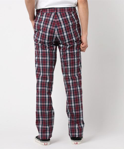 SHIPS(シップス)の「SHIPS×BARRY BRICKEN: チェック トラウザーズパンツ(その他パンツ・メンズ・レッド・SMALL/MEDIUM/LARGE)」の3枚目の写真