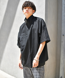 kutir | 【ビッグシルエット】ハーフジッププルオーバー(シャツ/ブラウス)