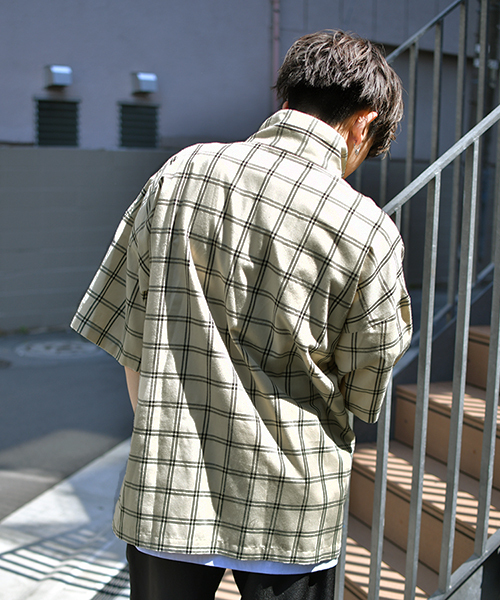 kutir（クティール）の「【ビッグシルエット】ハーフジッププルオーバー（シャツ/ブラウス・メンズ・ベージュ系その他/ホワイト系その他/ブラック/ブルー系その他/ブラウン系その他/ネイビー・MEDIUM/LARGE）」の17枚目の写真