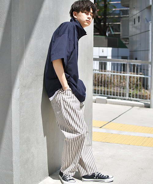 kutir（クティール）の「【ビッグシルエット】ハーフジッププルオーバー（シャツ/ブラウス・メンズ・ベージュ系その他/ホワイト系その他/ブラック/ブルー系その他/ブラウン系その他/ネイビー・MEDIUM/LARGE）」の20枚目の写真